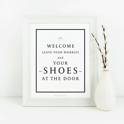 Shoe Sign No.4 - Downloadable - All Things Real Estate