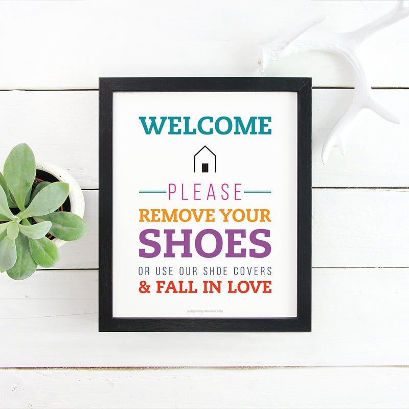 Shoe Sign No.5 - Downloadable - All Things Real Estate