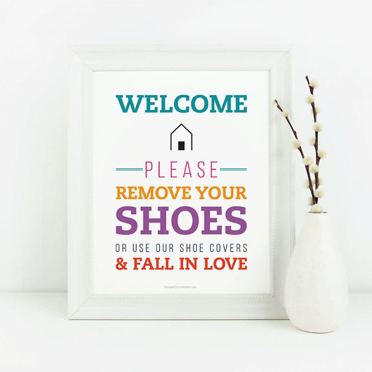 Shoe Sign No.5 - Downloadable - All Things Real Estate