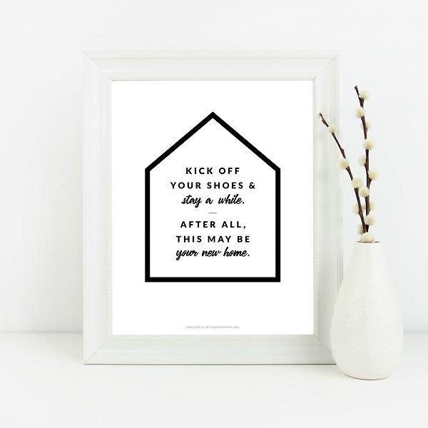Shoe Sign No.6 - Downloadable - All Things Real Estate