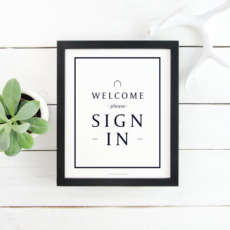 Sign In Sign No.3 - Downloadable - All Things Real Estate