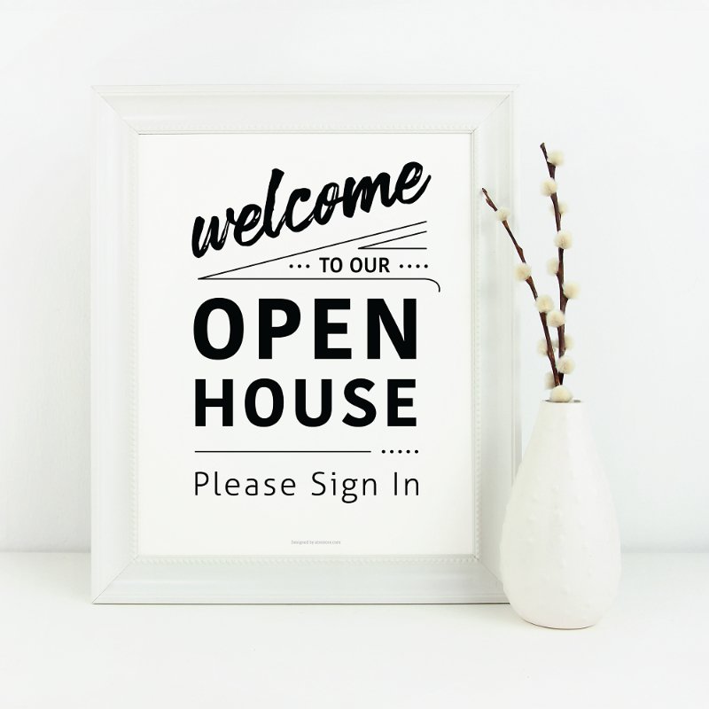 Sign In Sign No.4 - Downloadable - All Things Real Estate