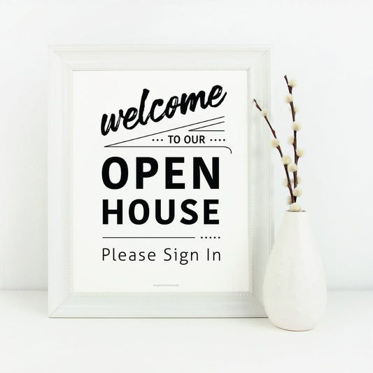 Sign In Sign No.4 - Downloadable - All Things Real Estate