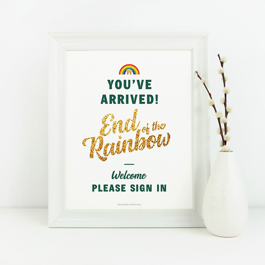 St. Patrick's Day Open House/Sign In No. 2 - Downloadable from All Things Real Estate Store