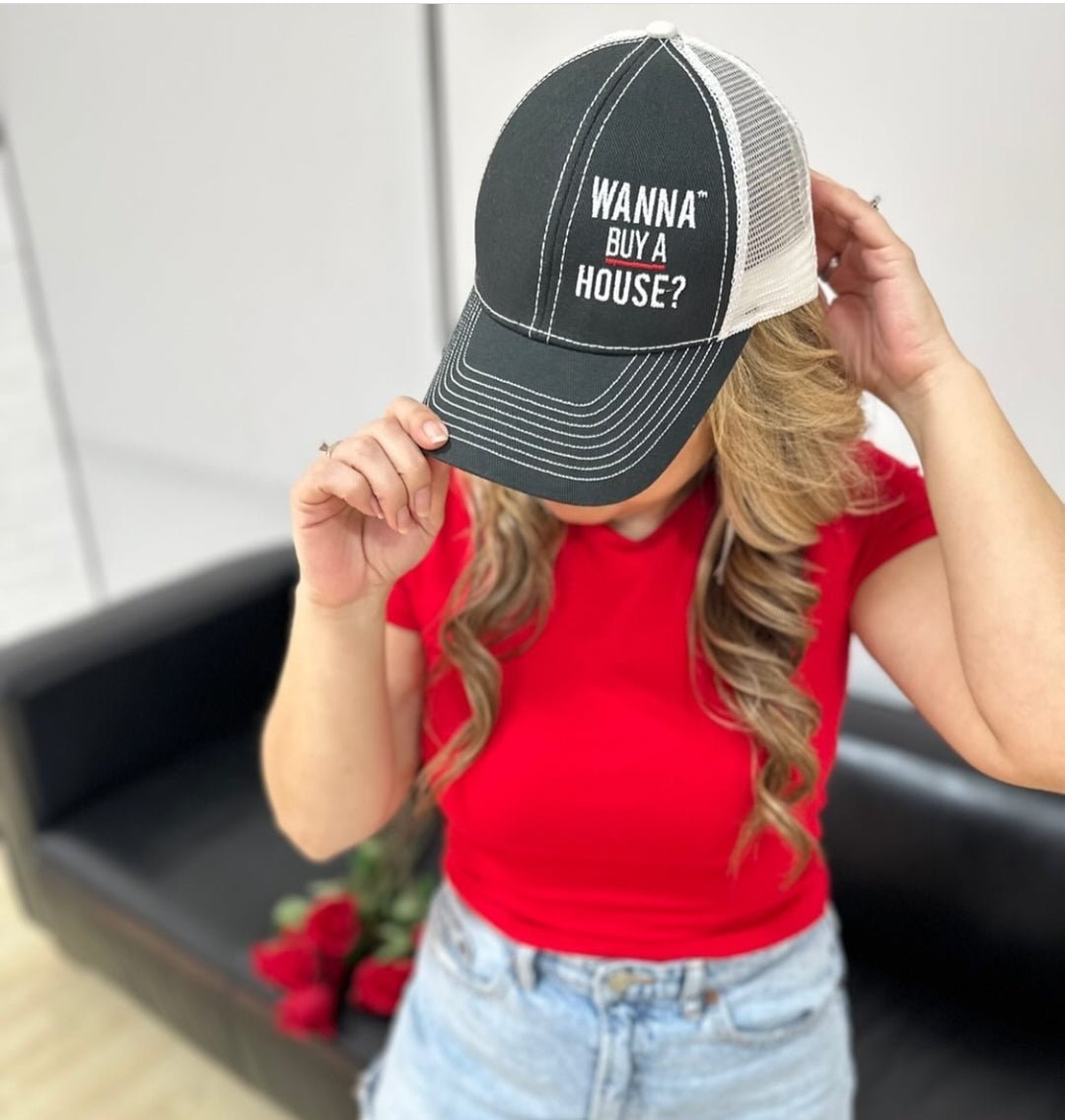 Trucker Hat - Wanna Buy a House?™ - All Things Real Estate