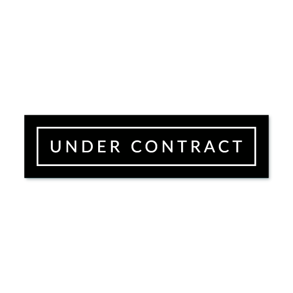 Under Contract - Minimal - All Things Real Estate